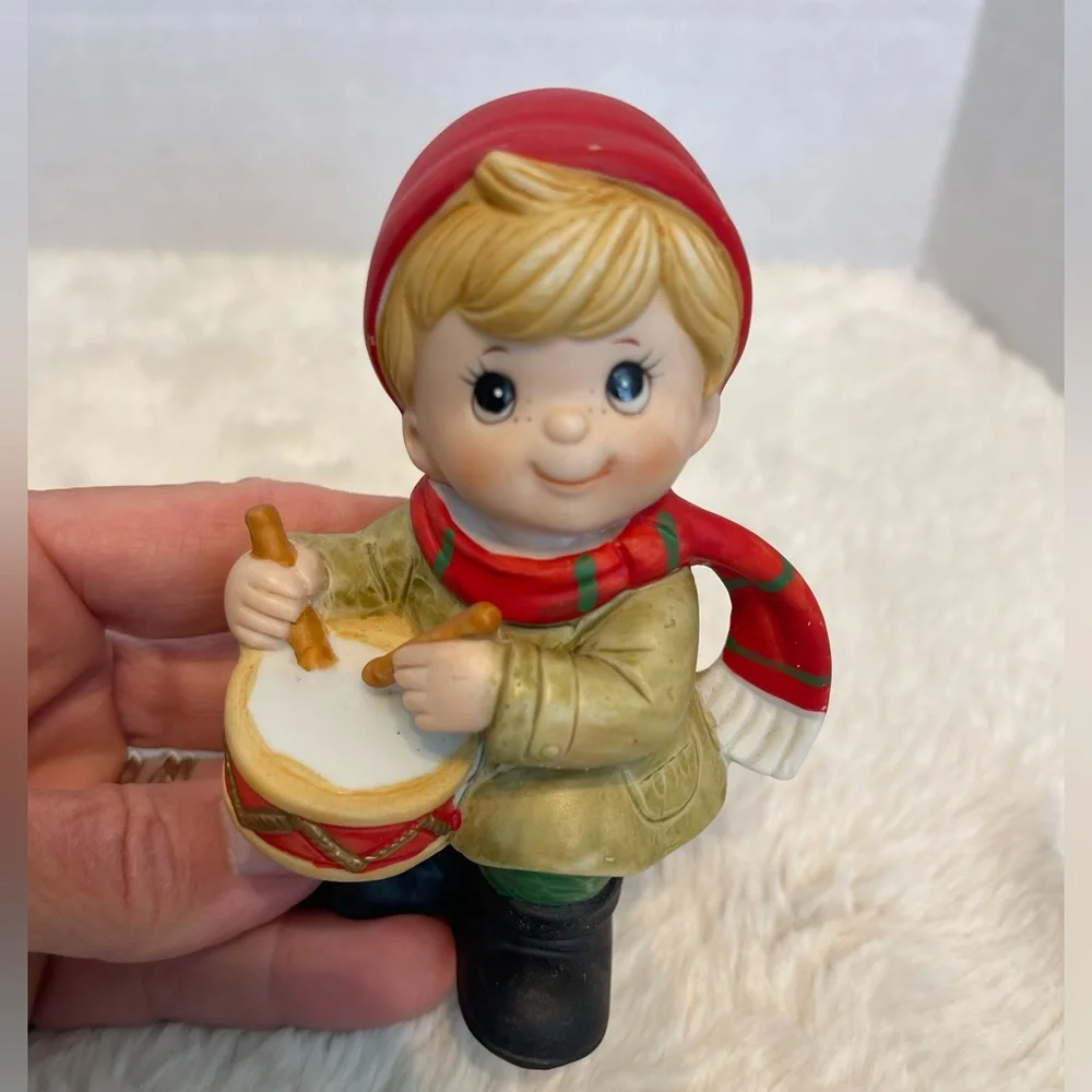 Vintage Set of 3 porcelain HOMCO musical figurines